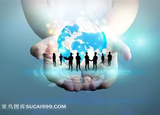 商务金融科技网络图片