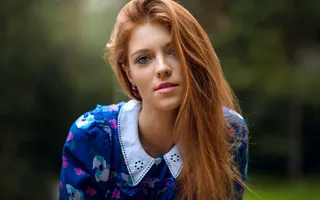 艺术照风格美女写真图片