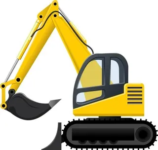 挖掘机 PNG免抠