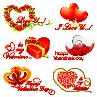 2.14情人节 附件 装饰