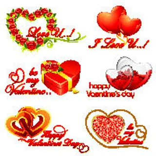 2.14情人节 附件 装饰