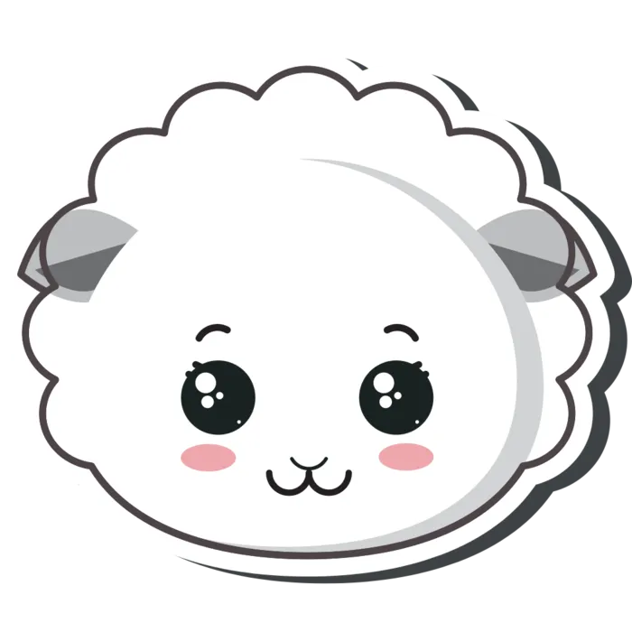 小羊简笔画