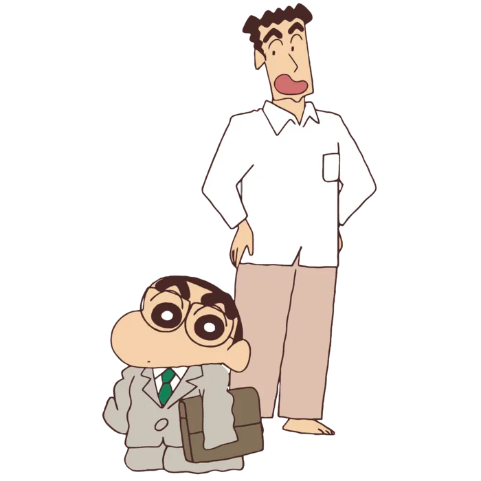 蜡笔小新可爱人物免扣素材