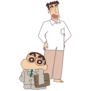 蜡笔小新可爱人物免扣素材