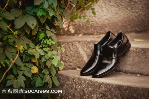 男人皮鞋商业海报图片