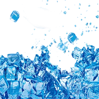 夏天夏季冰元素 