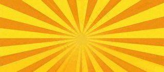 黄色渐变放射背景