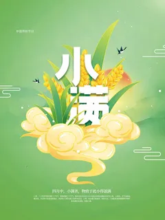 小满 小满促销海报
