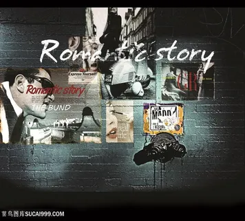 欧美创意海报墙面