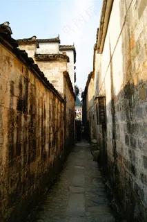 宏村小巷子图片 宏村小巷子图片