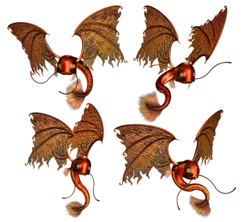 龙 飞龙火龙飞天龙喷火龙