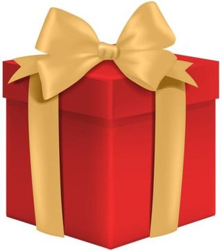 红色礼盒 PNG免抠