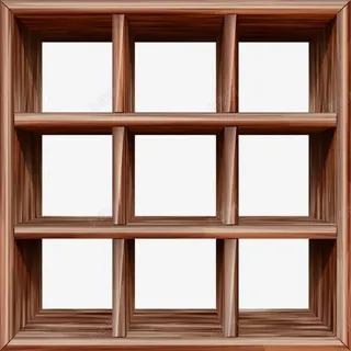 木窗九宫格素材背景