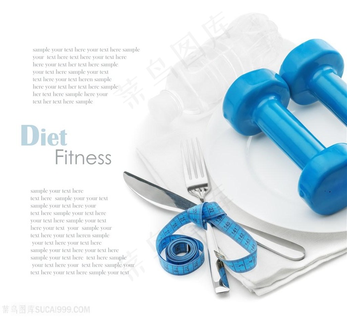 哑铃健身减肥高清