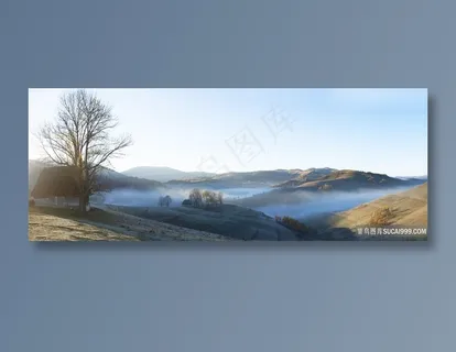 雾霭野岭图片 雾霭野岭图片