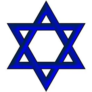 红大卫 PNG 犹太明星 PNG免抠