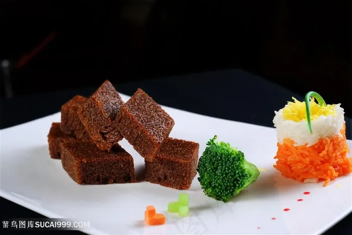 蜂巢糕的美食图片