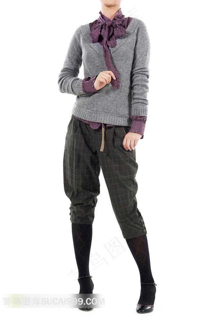 都市时装女孩素材