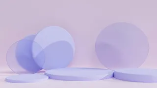 电商产品3D立体背景图主图场景