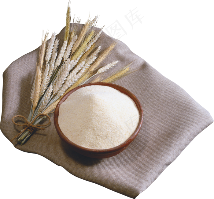 免抠农家小麦实物摄影