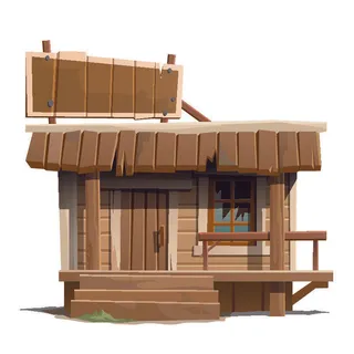 房地卡通产房屋矢量素材