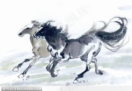 骏马奔腾图 骏马奔腾图