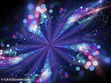 炫彩炫光背景
