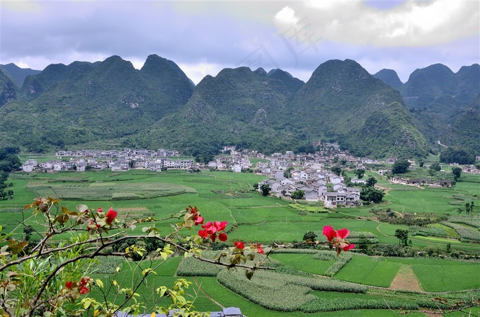 贵州万峰林风景摄影素材图片