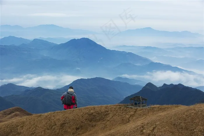 武功山的风景