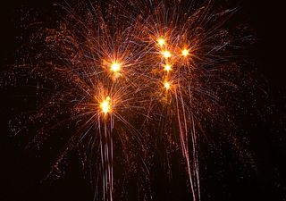 绚丽节日烟花图片