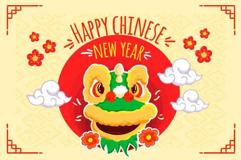 设计祝贺新年背景