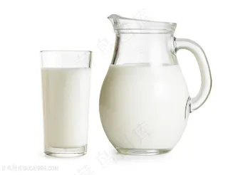 新鲜牛奶创意高清图片