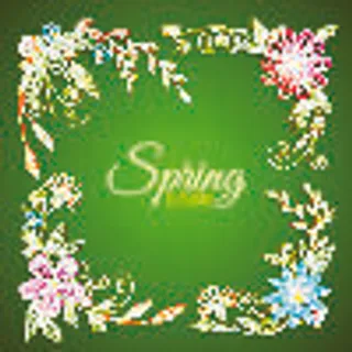 欢迎春天到花开风景