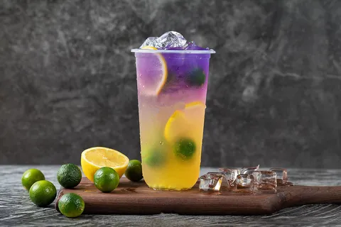 奶茶店水果茶饮品特饮高清图金桔柠檬莫吉托