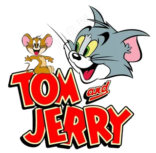 彩色动漫猫和老鼠图片