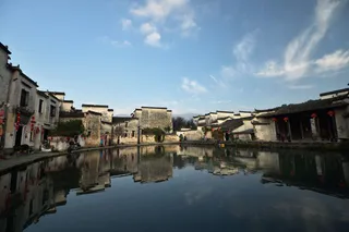 安徽醉美乡村宏村风景图片-第14张