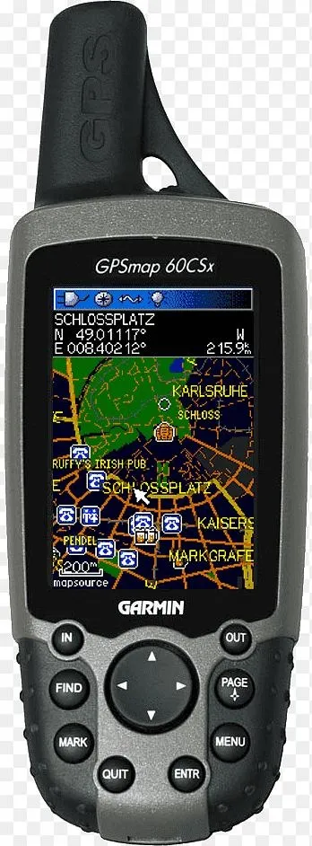 GPS 导航器 PNG免抠(348x942)