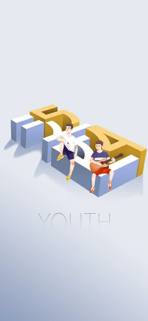 54五四青年节正能量奋斗青春理想PSD分层海报展板模板设计素材