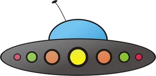 飞碟 PNG免抠