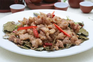 阿香婆烤羊肉 22元.