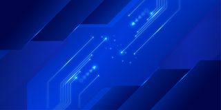 蓝色创意科技渐变背景