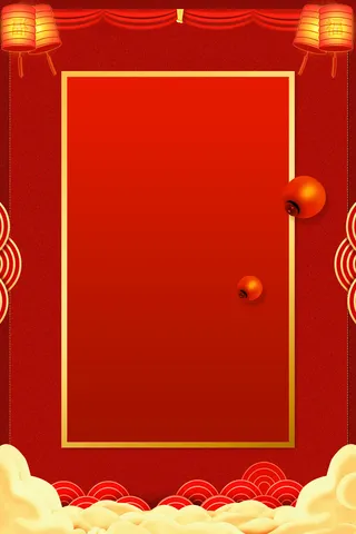 新年春节喜庆摄影楼背景图设计素材