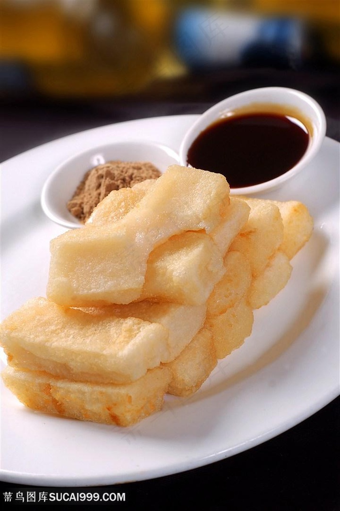 红糖糍粑的美食图片