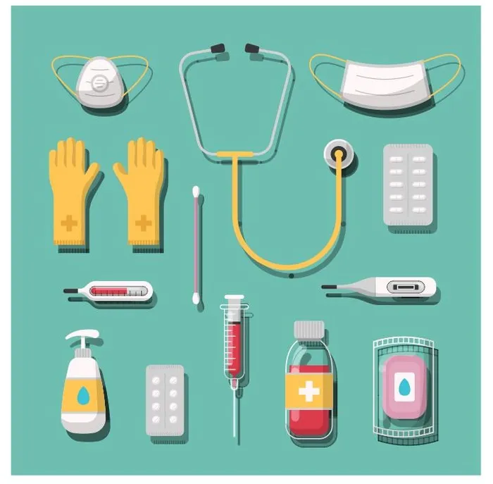 消毒工具矢量cdr矢量模版下载