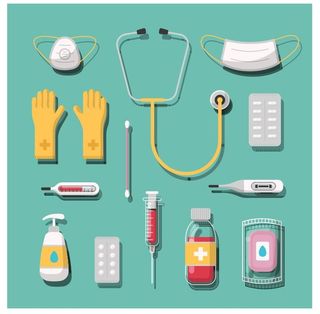 消毒工具矢量