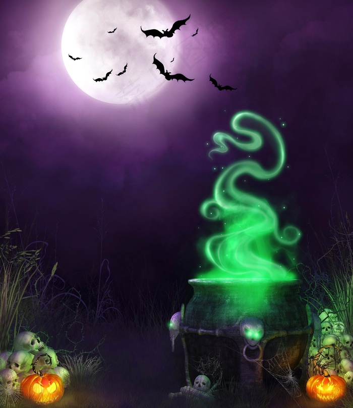 万圣节恐怖图片