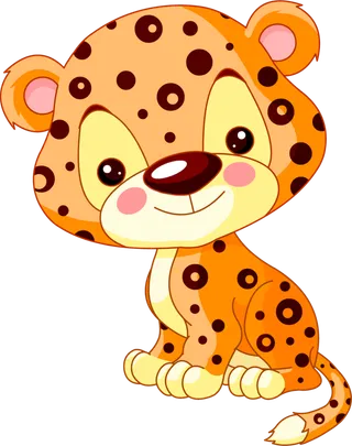 金钱豹子卡通