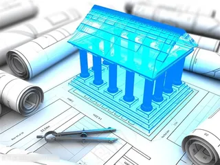 建筑模型草绘图纸