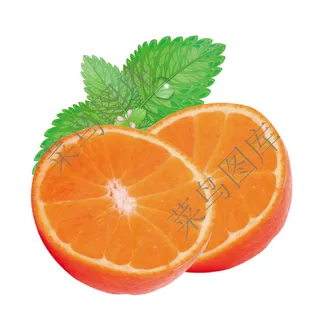 东方红橘子切开高清