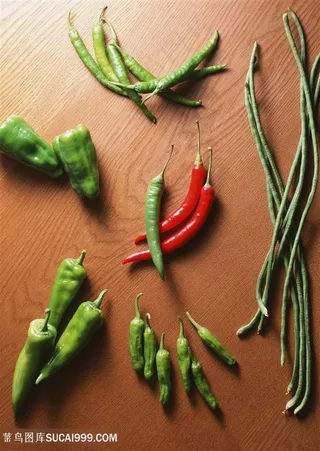 红辣椒青椒蔬菜高清图片